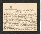 Nachlass Franz Steindachner, Karte von Grigore Antipa an Franz Steindachner (30.09.1905), Inv.Nr. 13.05, Seite 1